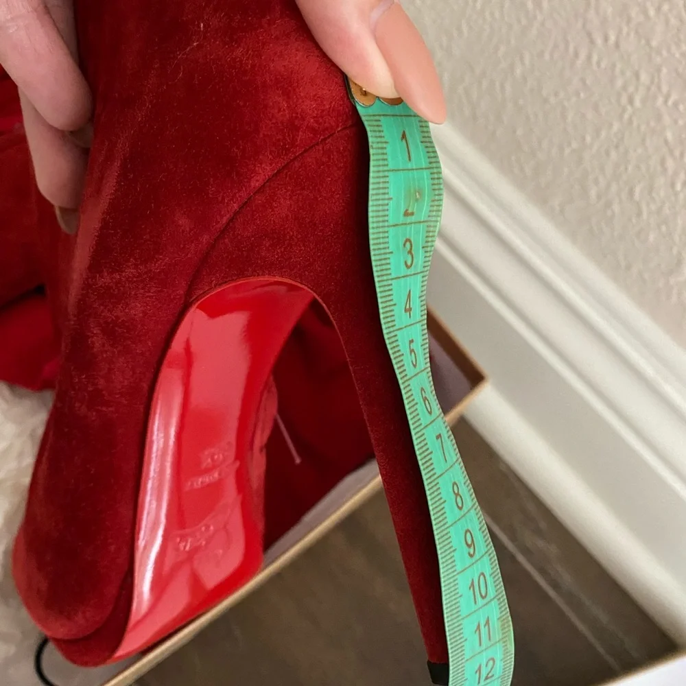 Authentic Louboutin booties - Picture 9 of 9